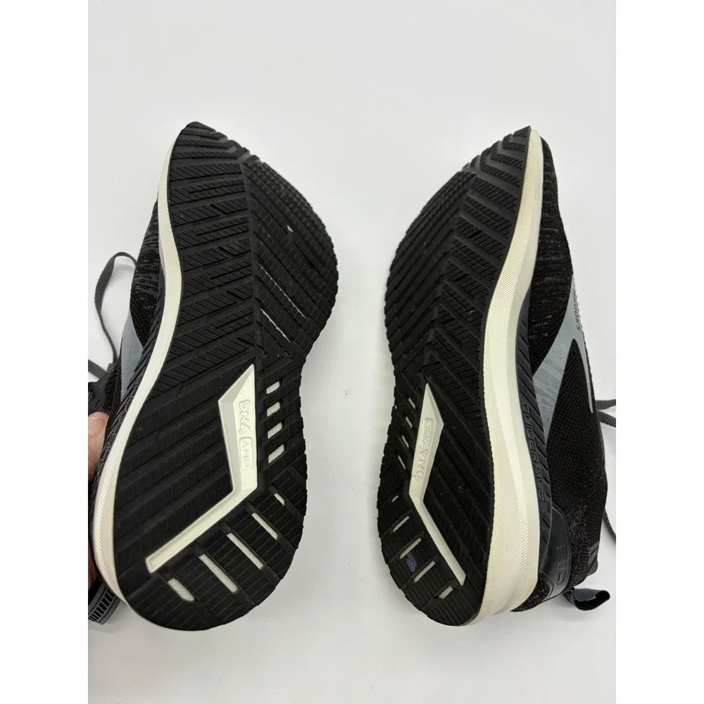 Brooks Womens Bedlam 3 Size 9.5 B Black White Running Shoes Sneakers 1203301B012